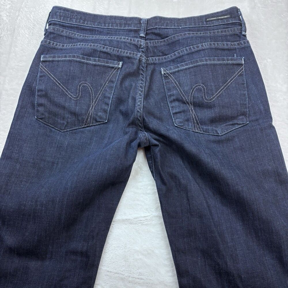 COH Citizens Of Humanity Hutton Wide Leg Dark Wash Flare Jeans - Size 30 - Picture 5 of 16